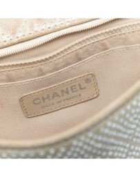 Pre-Loved by Azura Reborn - Pre-Loved Mini Rectangular Iridescent Calfskin Strass Embellished Single Flap