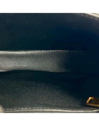 Pre-Loved by Azura Reborn - Pre-Loved Teen Shiny Calfskin Triomphe Besace Clea Chain Crossbody