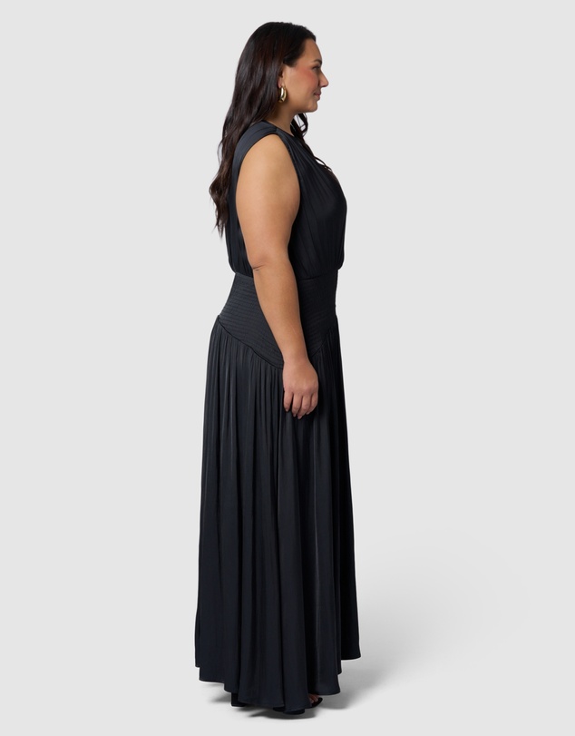 Pink Dusk by Curve Project - Power Play Maxi Dress