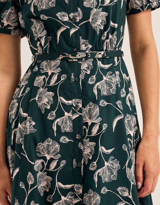 Review - Vinta Floral Shirt Dress