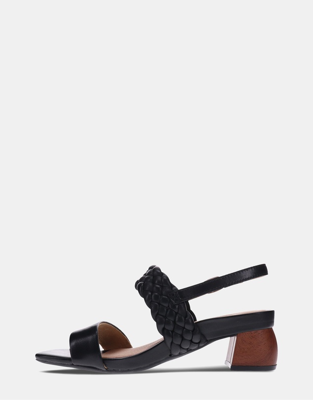 Mia Vita - Yuki Heeled Sandal - Black
