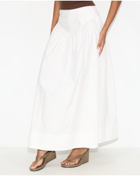 Dazie - Glebe Poplin Maxi Skirt