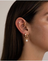 HOUSE OF SLANI - Daisy Flower Hoops