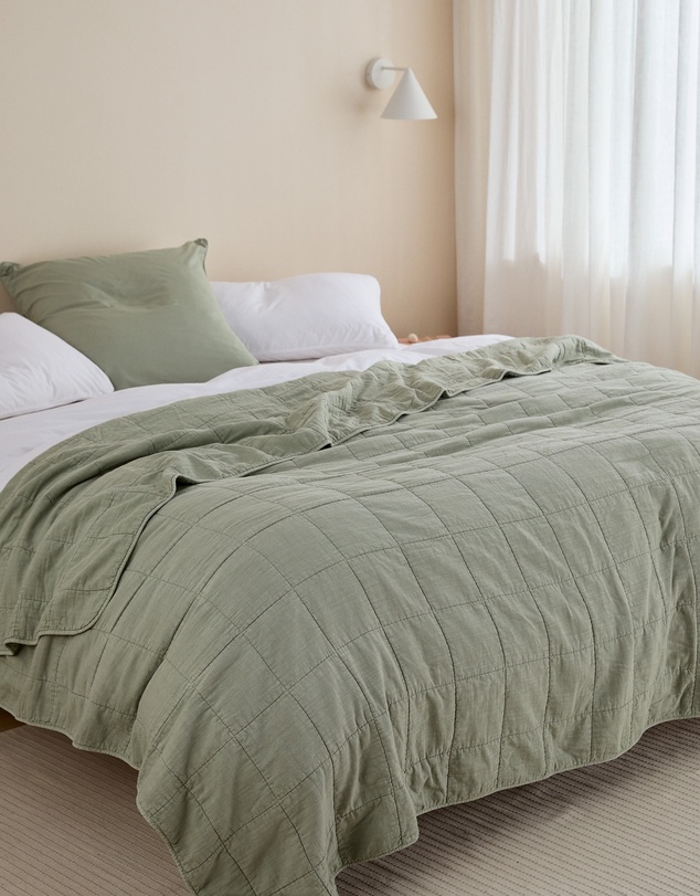 Sheet Society - Rory Washed Cotton Blanket