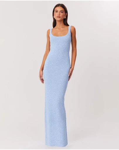 SNDYS - Josefina Jacquard Knit Maxi Dress