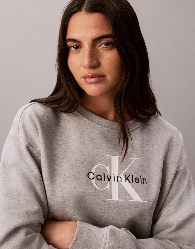 Calvin Klein Jeans - Monologo French Terry Relaxed Sweatshirt