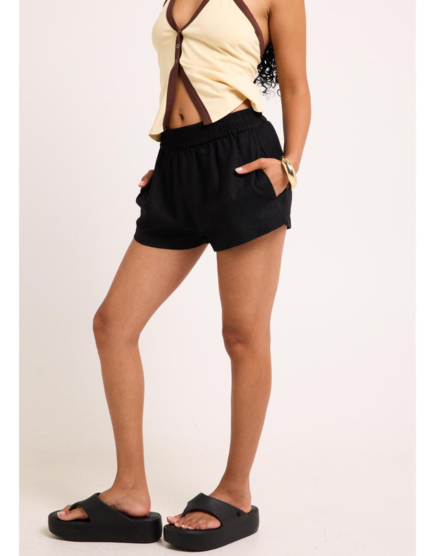 Subtitled - Joy Linen Shorts