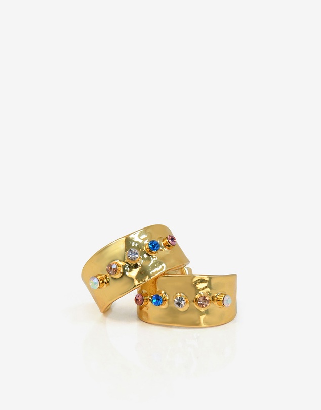 Forcast - Amaris Gold Hoop Earrings