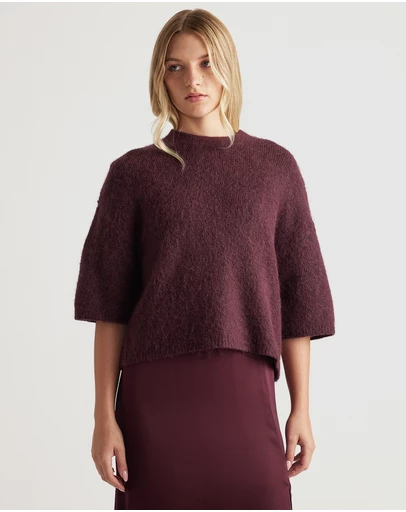 Decjuba - Lola Fluffy Knit Tee