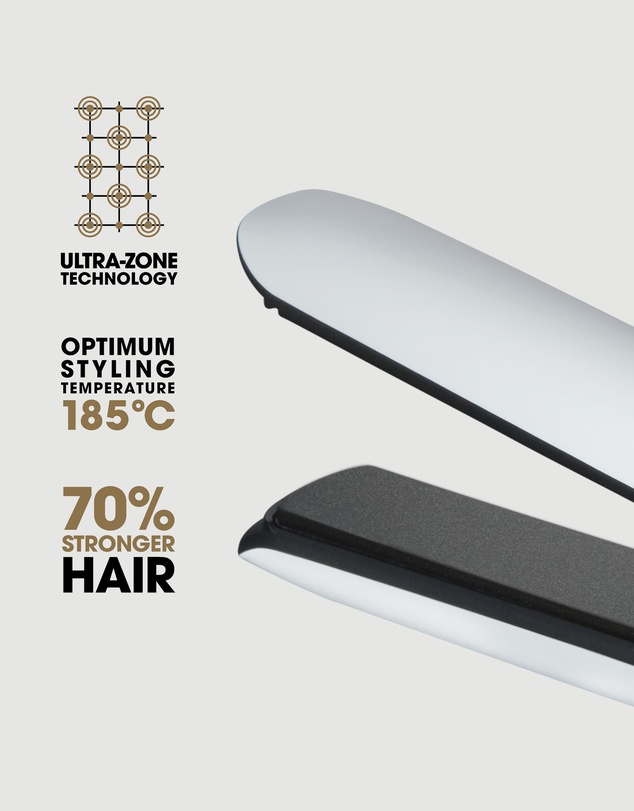 ghd - platinum+ Hair Straightener in White