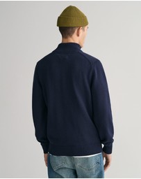 Gant - Casual Cotton Half-Zip Knit