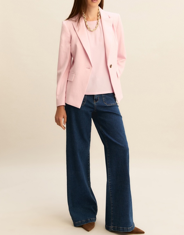 Emme - Wide Flare Denim Jeans