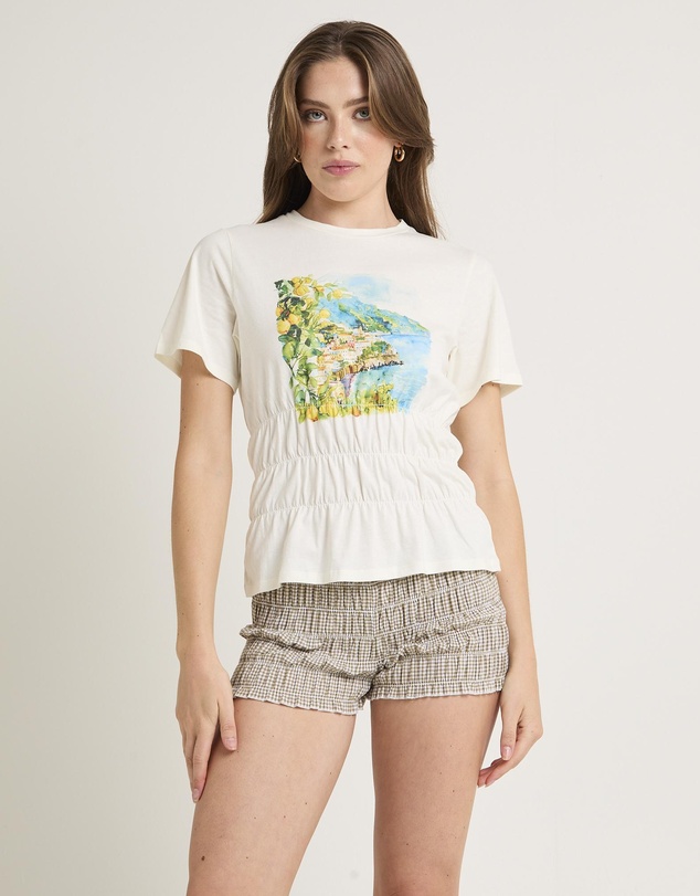 Subtitled - Ross Gathered T-Shirt