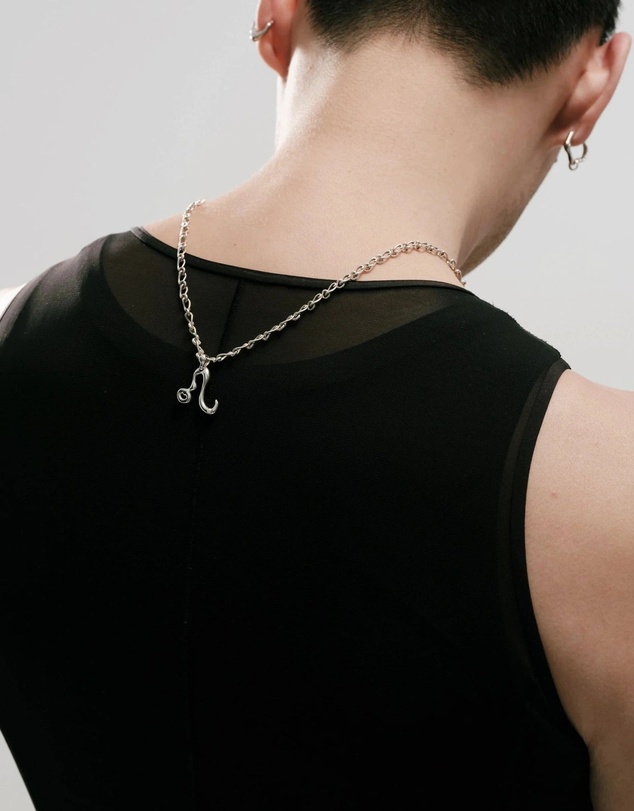 Graedance - Leo Pearl Pendant on Eclipse Necklace