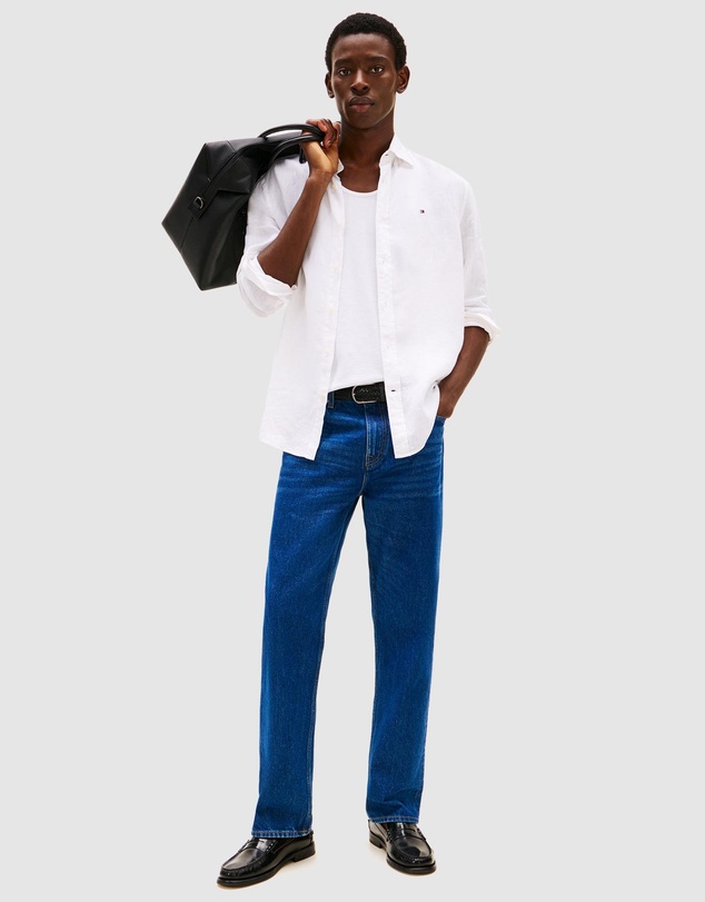 Tommy Hilfiger - Pigment Dyed Linen Regular Fit Shirt