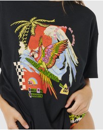 Rip Curl - Rip Curl x Farm Rio  Wave Crest Heritage Tee