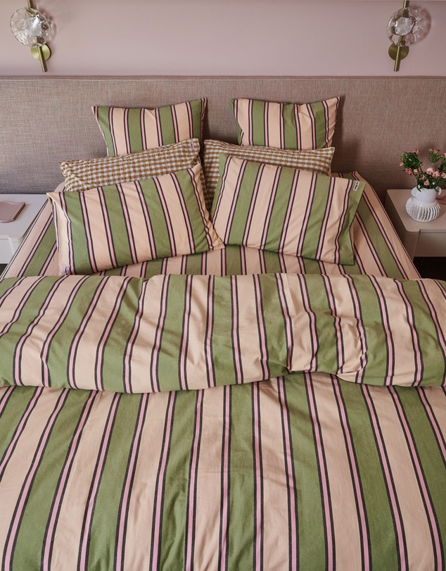 Mosey Me - Carnival Stripe Quilt Cover