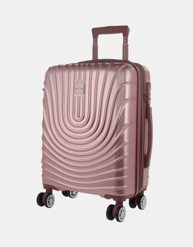 Pierre Cardin - Pierre Cardin Palais Hard Shell Medium and Cabin 2-Piece Set + Luggage Tag
