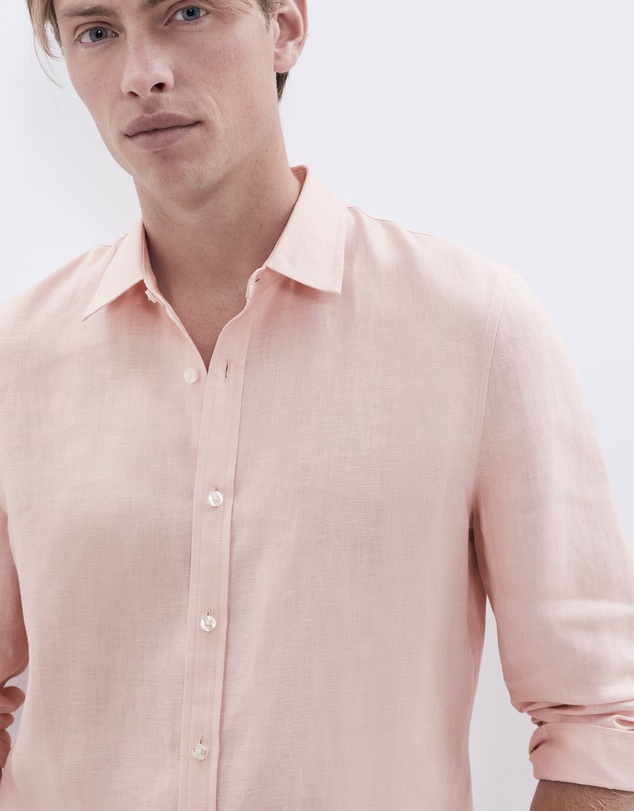 UNISON - Linen Regular Fit Shirt
