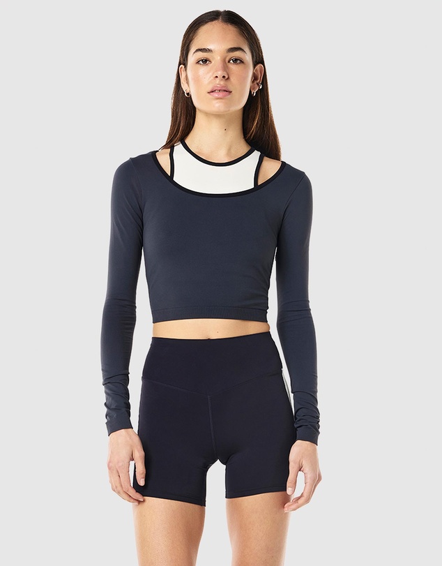P.E Nation - Sutton LS Cropped Top