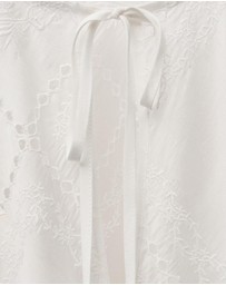 M.N.G - Moss Embroidered Dress