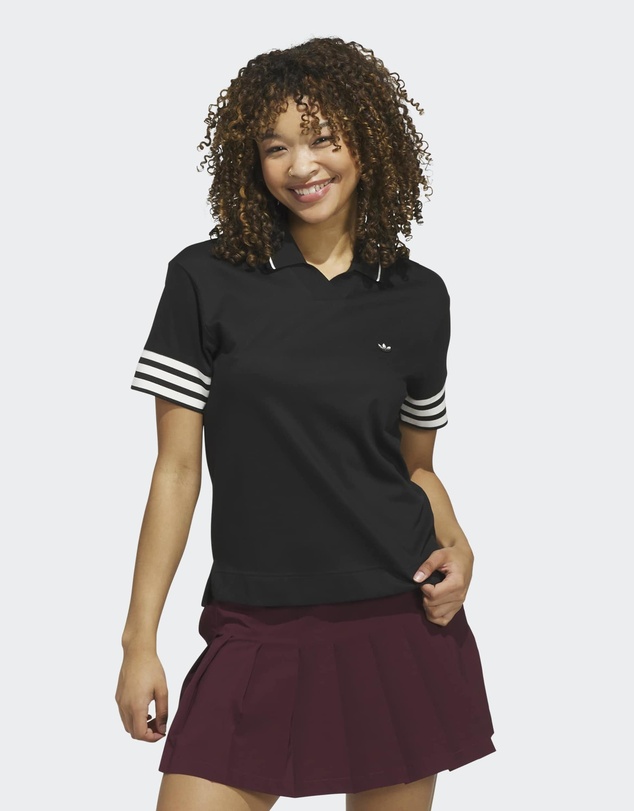 adidas Originals - Originals 3-Stripe Polo Shirt Womens
