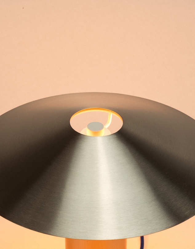 Dennis Did It - Hoist Lamp Brushed Metal