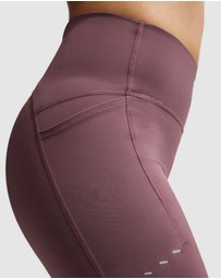 Nike - Nike Swift High-Waisted 7/8 Running Leggings With Pockets