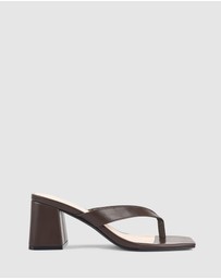 Verali - Stoked Block Heel Thongs