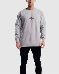 DVNT - Barbed Rose Crewneck