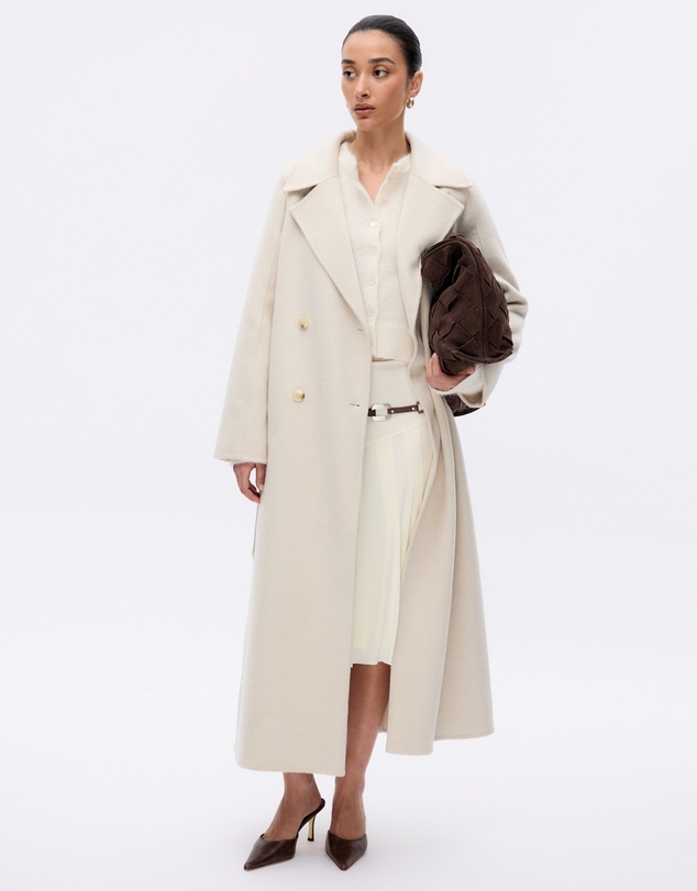 Minima Esenciales - Lian Oversized Wool Trench Coat