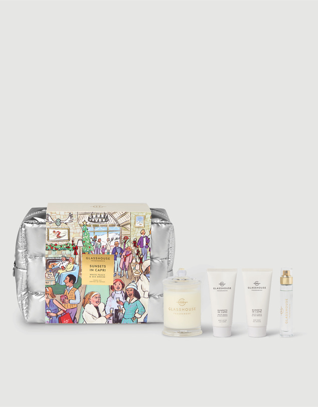 Glasshouse Fragrances - Sunsets In Capri Fragrance Travel Gift Set