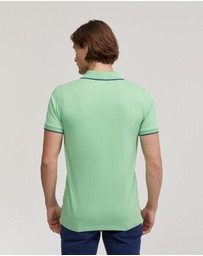 Oxford - Henry Cotton Tipping Jersey Polo