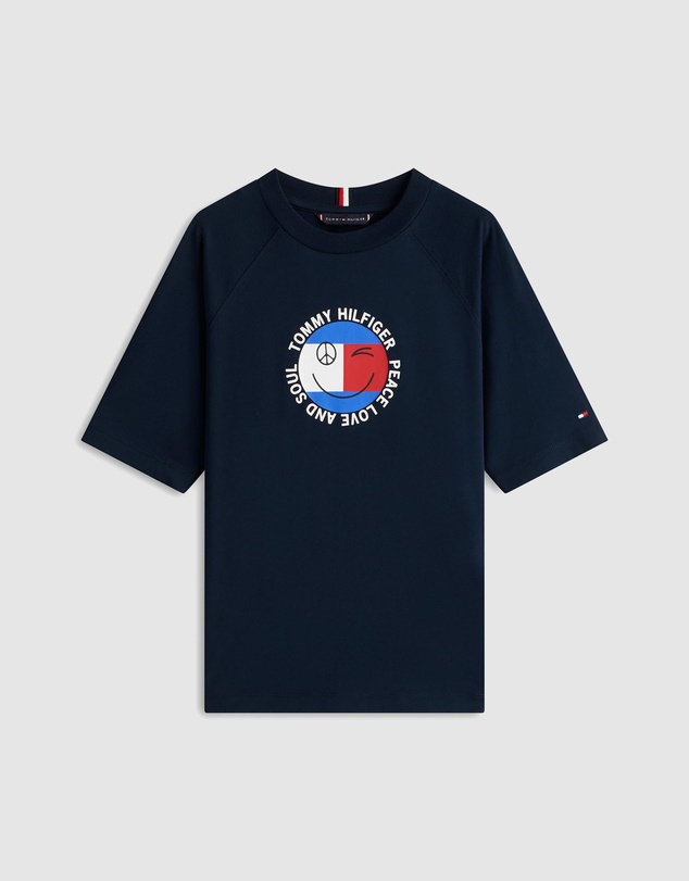 Tommy Hilfiger - Fun Flag Graphic T-Shirt - Kids