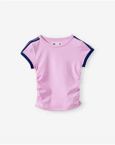 Cotton On Kids - Soft Stretch Gathered Short Sleeve Baby Tee