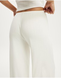 Cotton On Body - Dreamy Soft Pointelle Wide Leg Pant
