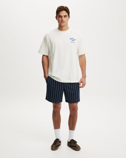 NAVY THIN STRIPE