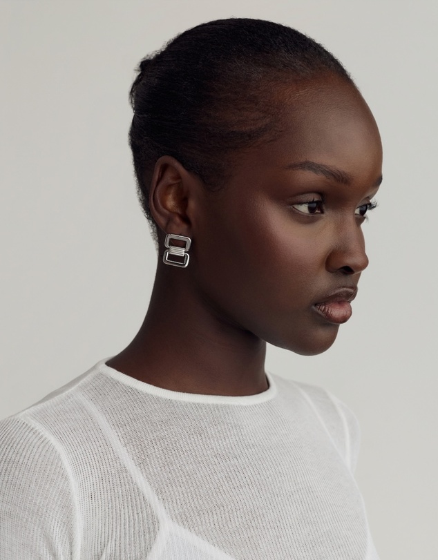 CENDRE - Rita Earrings Silver