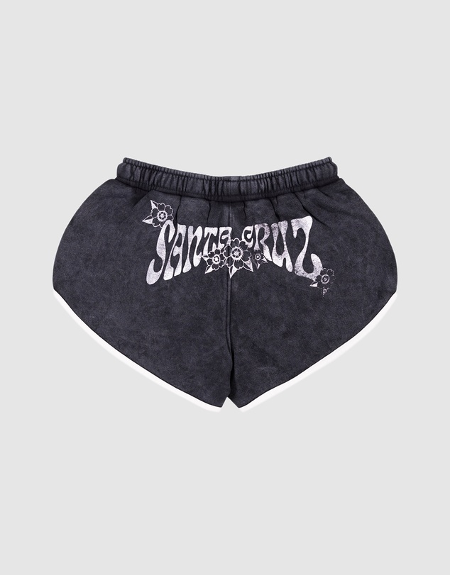 Santa Cruz - Strange Hibiscus Retro Track Shorts - Kids-Teens