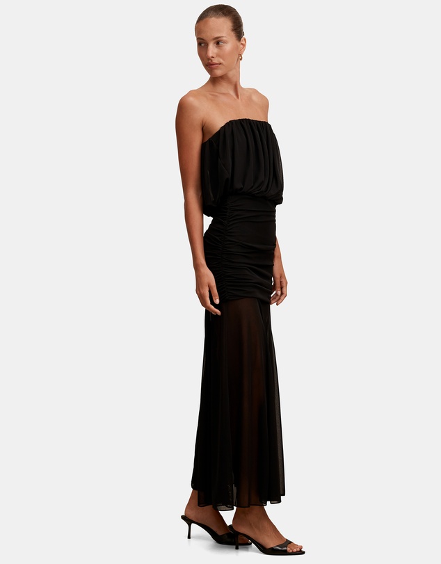 Forever New - Lyra Bandeau Draped Maxi Dress