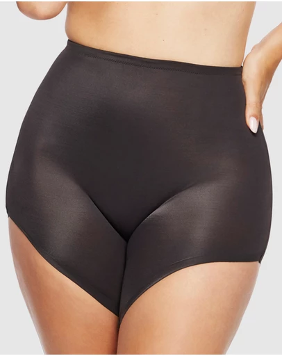 Naomi & Nicole - Sidekick Slanted Hem High Leg Shapewear Short