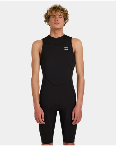 Billabong - Mens 2/2mm Absolute Short John Wetsuit Shorts