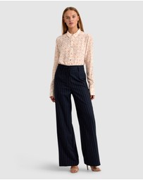 Oxford - Poppy Geo Print Blouse