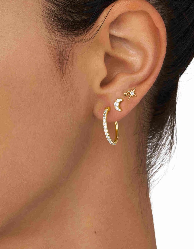 Fossil - Jewelry Gold Tone Earring