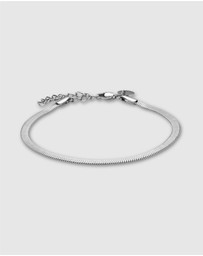 Rosefield - Silver Snake Bracelet