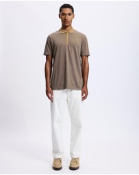 Paul Smith - Jacquard Zip-Neck Polo Shirt