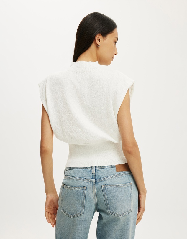 Cotton On - Hazy Mock Neck Knit