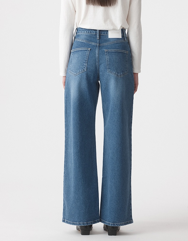 Outland Denim - Ellie High Wide Jeans