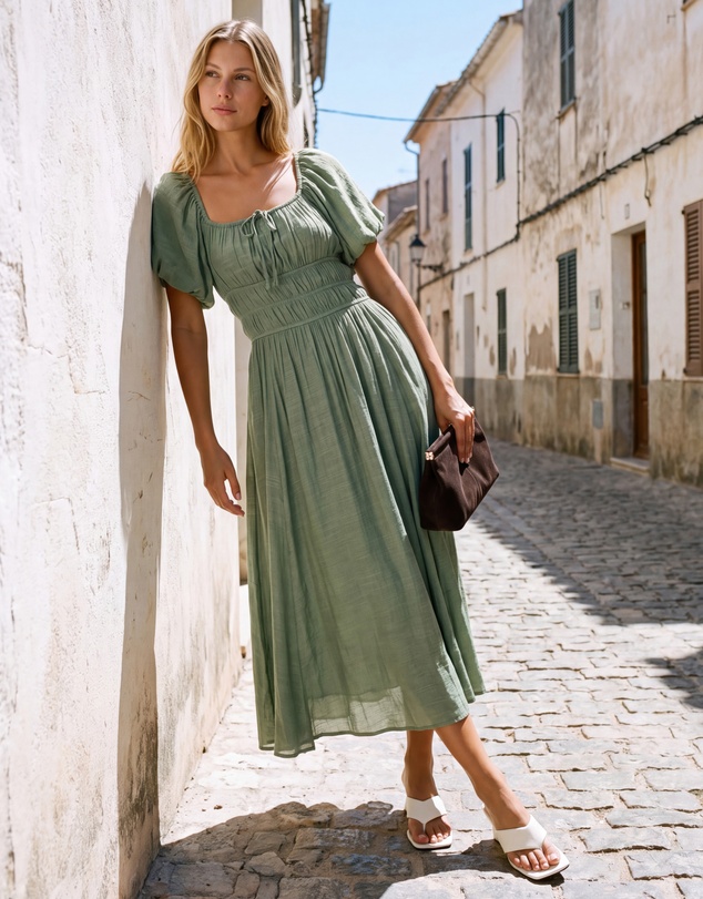 The Fated - Clara Midi Dress
