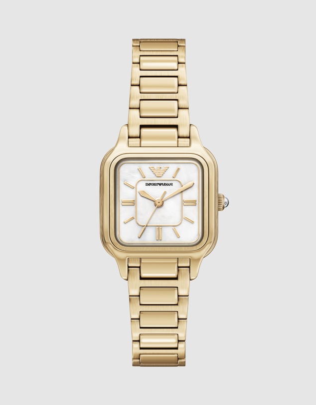 Emporio Armani - Gold Tone Analogue Watch